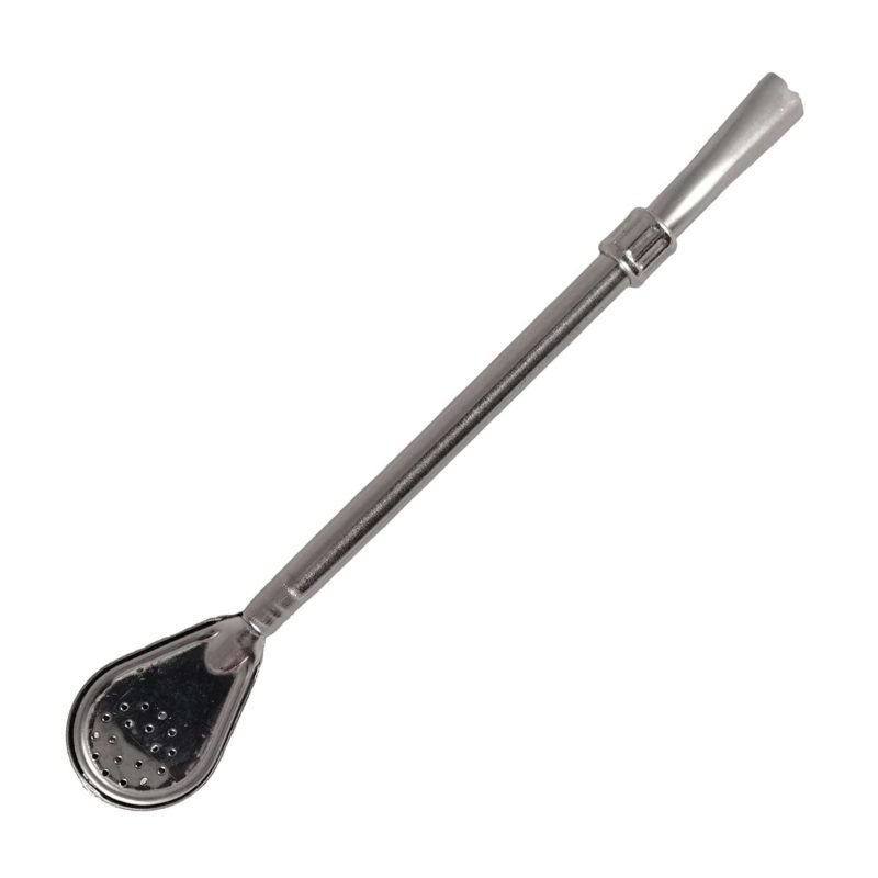 Bombilla de acero simple desarmable