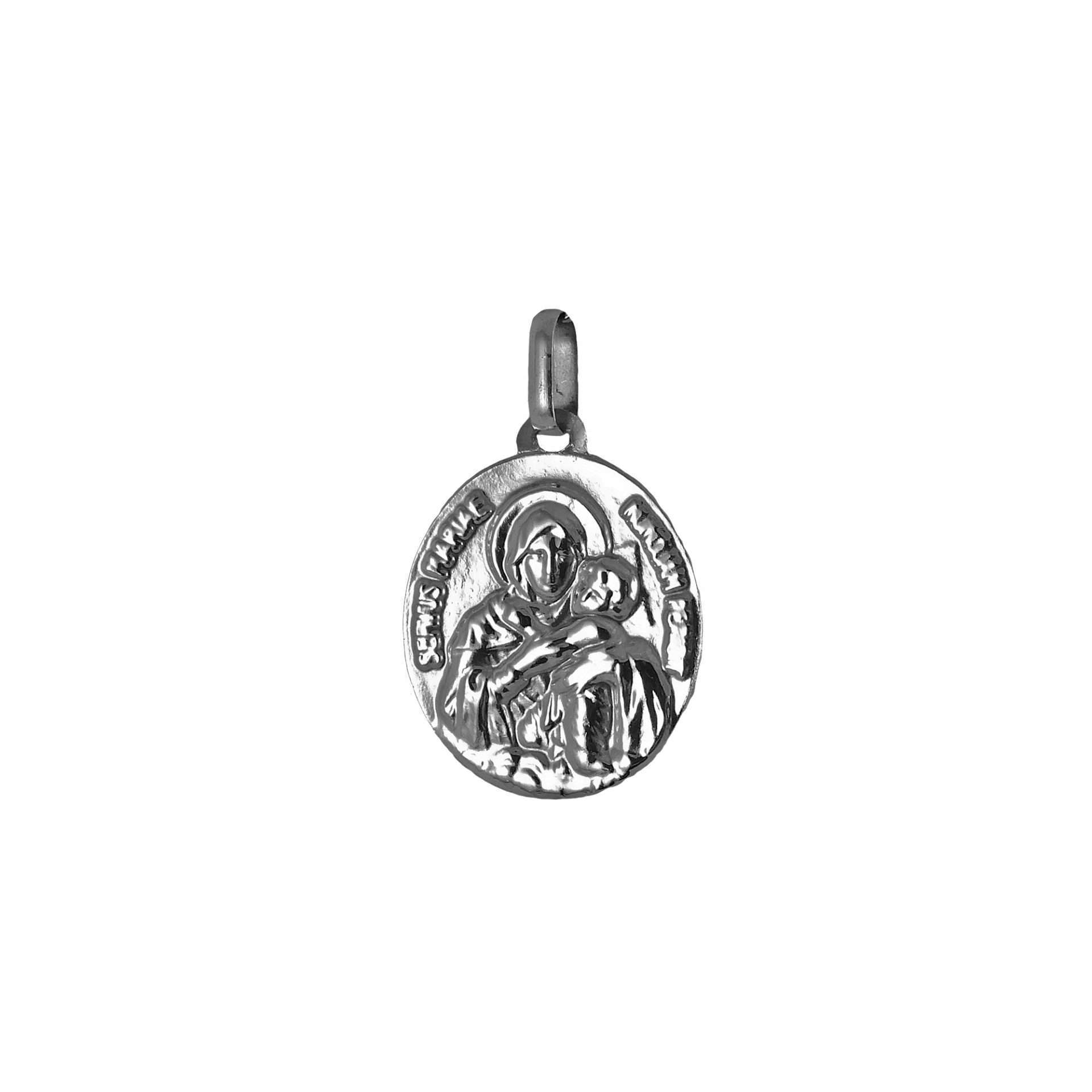 Medalla Schoenstatt en plata nacional doble faz