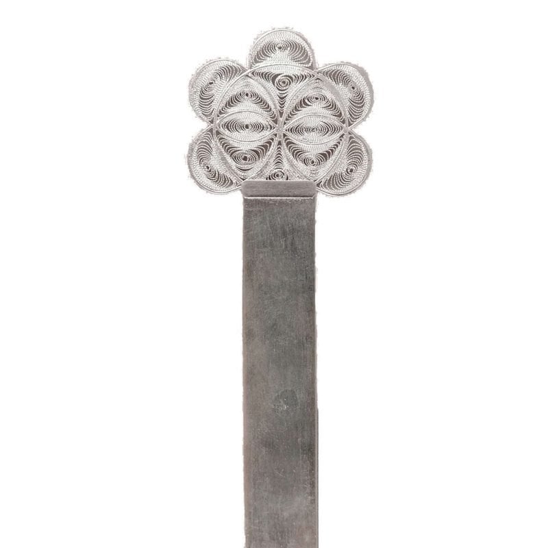 Abresobre en plata con diseños en filigrana