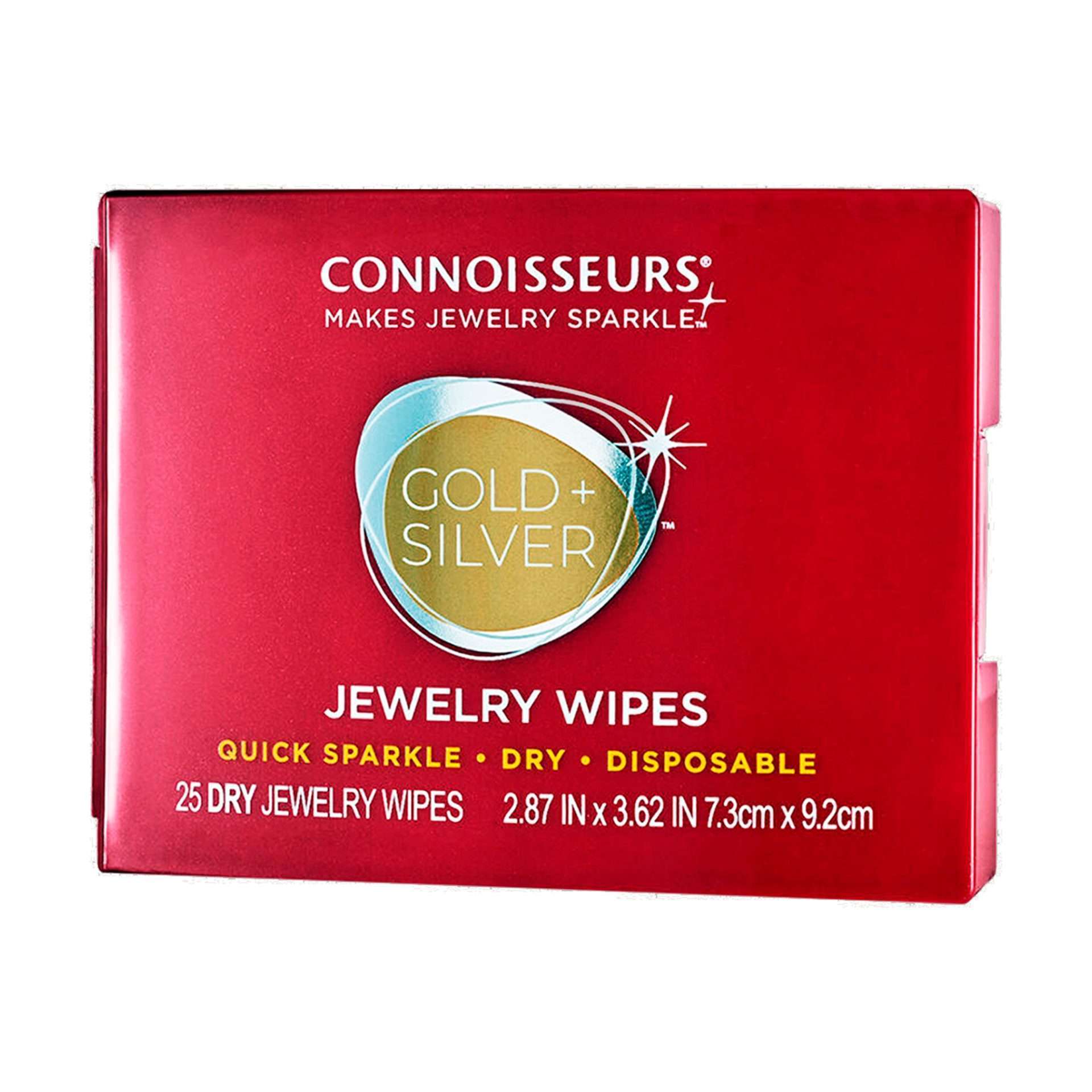 Toallitas para limpieza de joyas Connoisseurs Gold+Silver