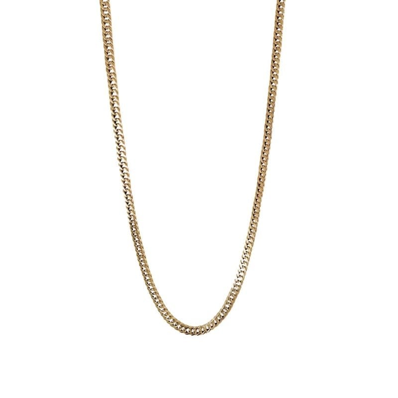 Cadena de oro amarillo nacional modelo grumet grueso