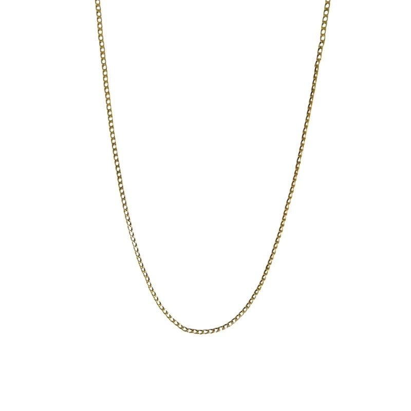 Cadena de oro amarillo nacional modelo grumet