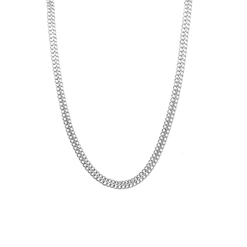 Cadena de plata nacional modelo sadusa