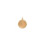 Medalla de oro amarillo italiano modelo Virgen Aparecida