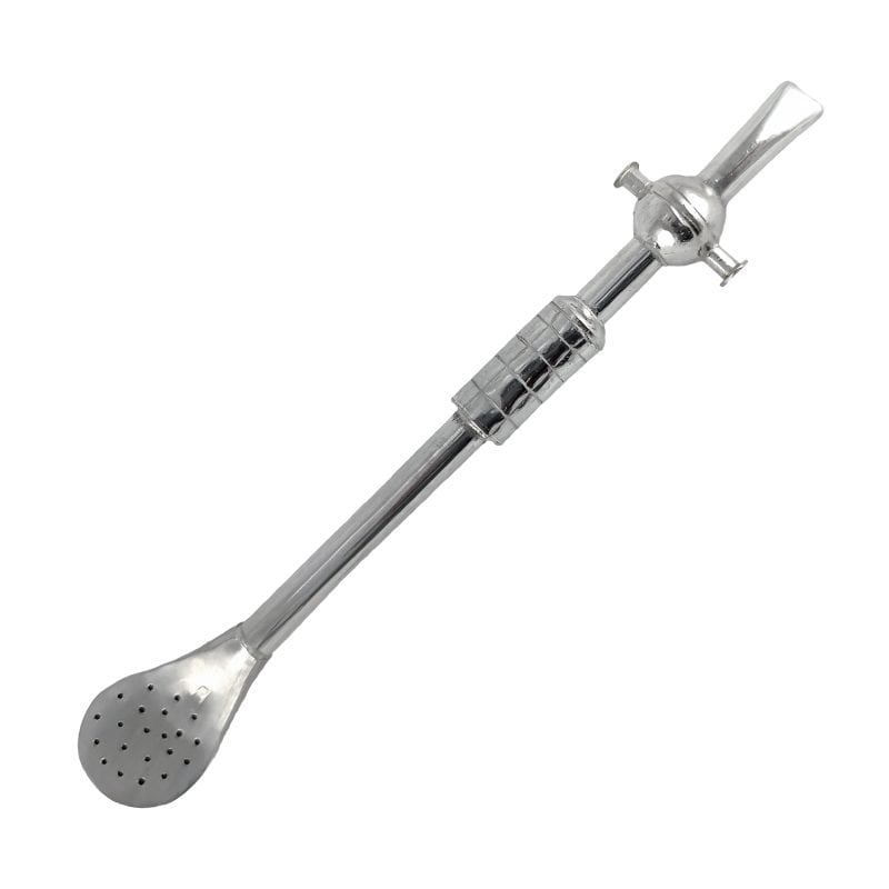 Bombilla de Plata con diseño de Copa Libertadores