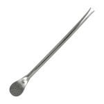 Bombilla para tereré de plata lisa simple