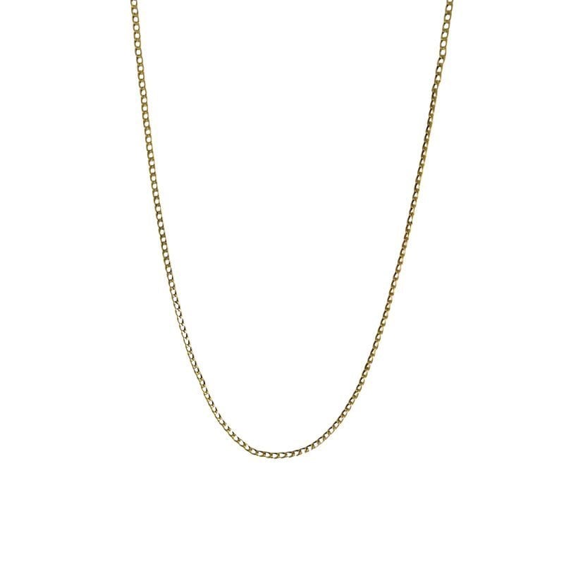 Cadena de oro amarillo nacional modelo grumet