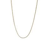 Cadena de oro amarillo nacional modelo grumet