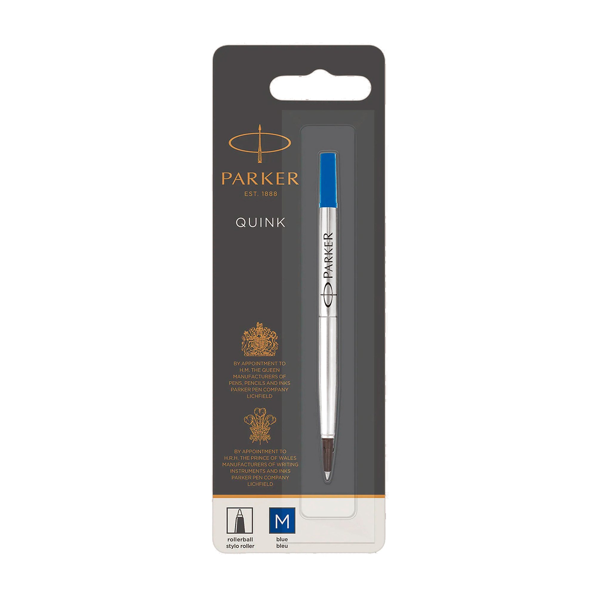 Repuesto Parker Rollerball - M - Azul