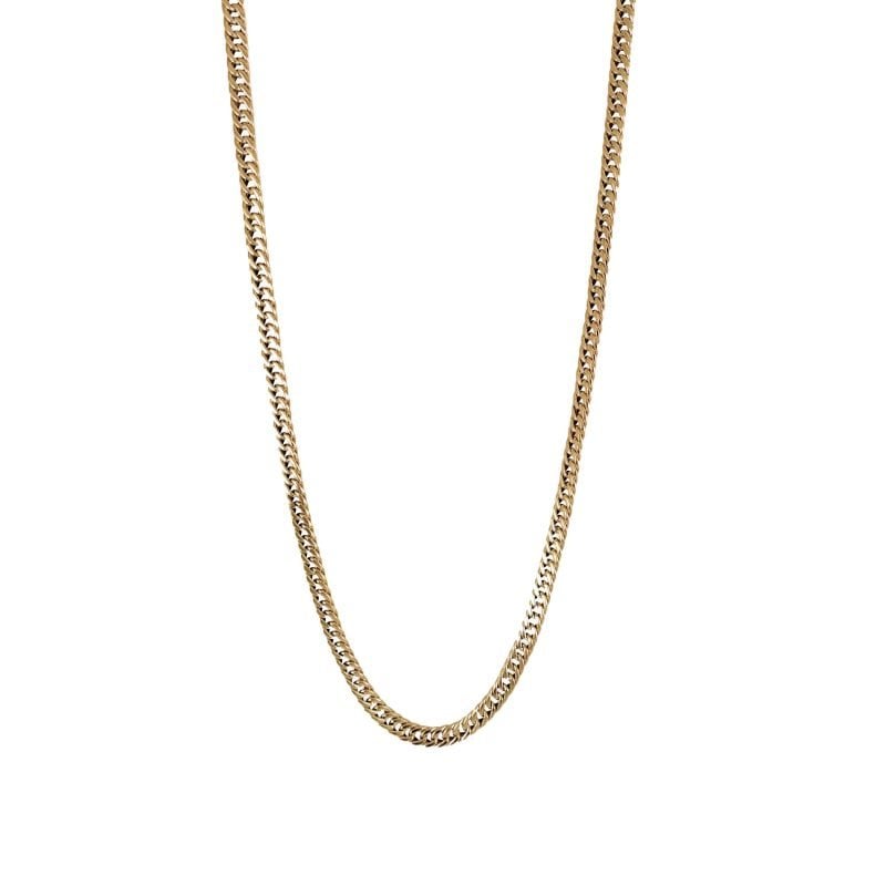 Cadena de oro amarillo nacional modelo grumet grueso