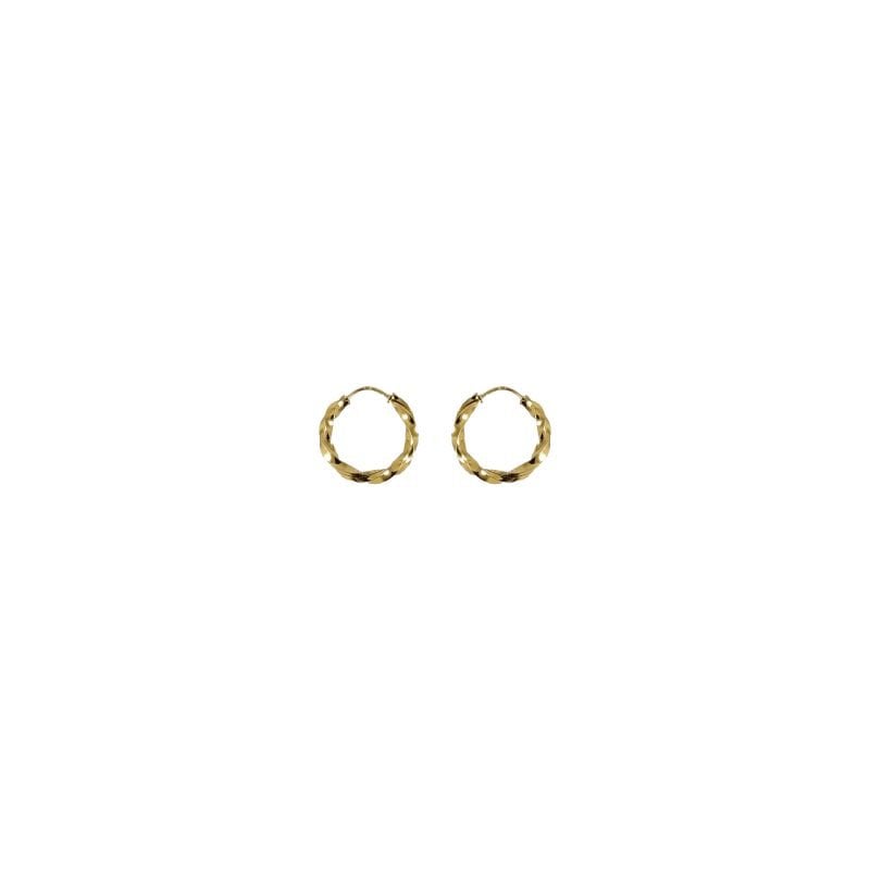 Aros argolla de oro amarillo nacional torneado