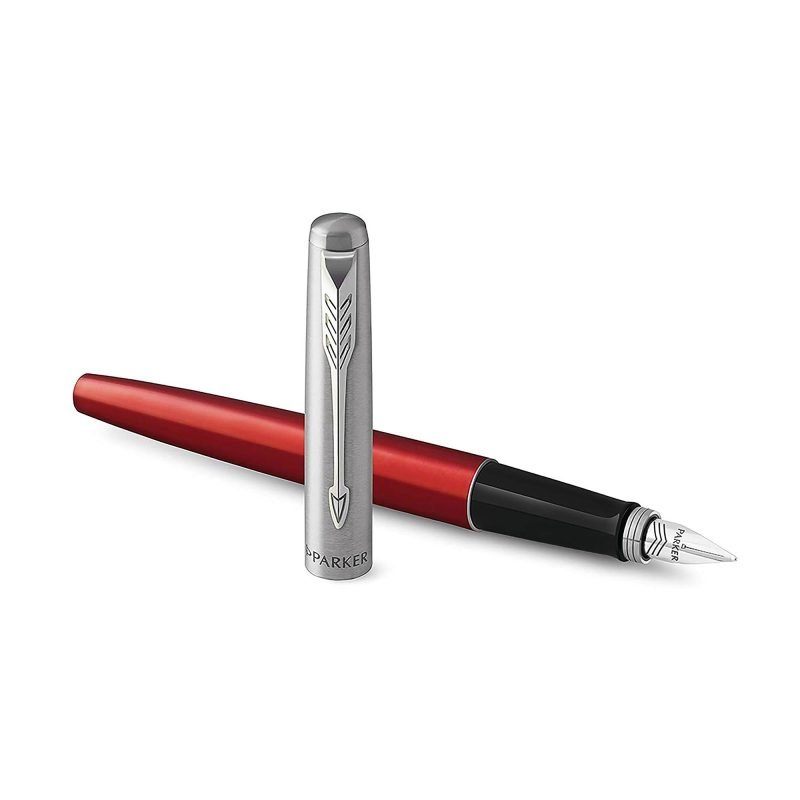 Pluma fuente Parker Jotter Kensington Rojo