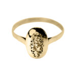 Anillo de oro amarillo filigrana modelo florentino