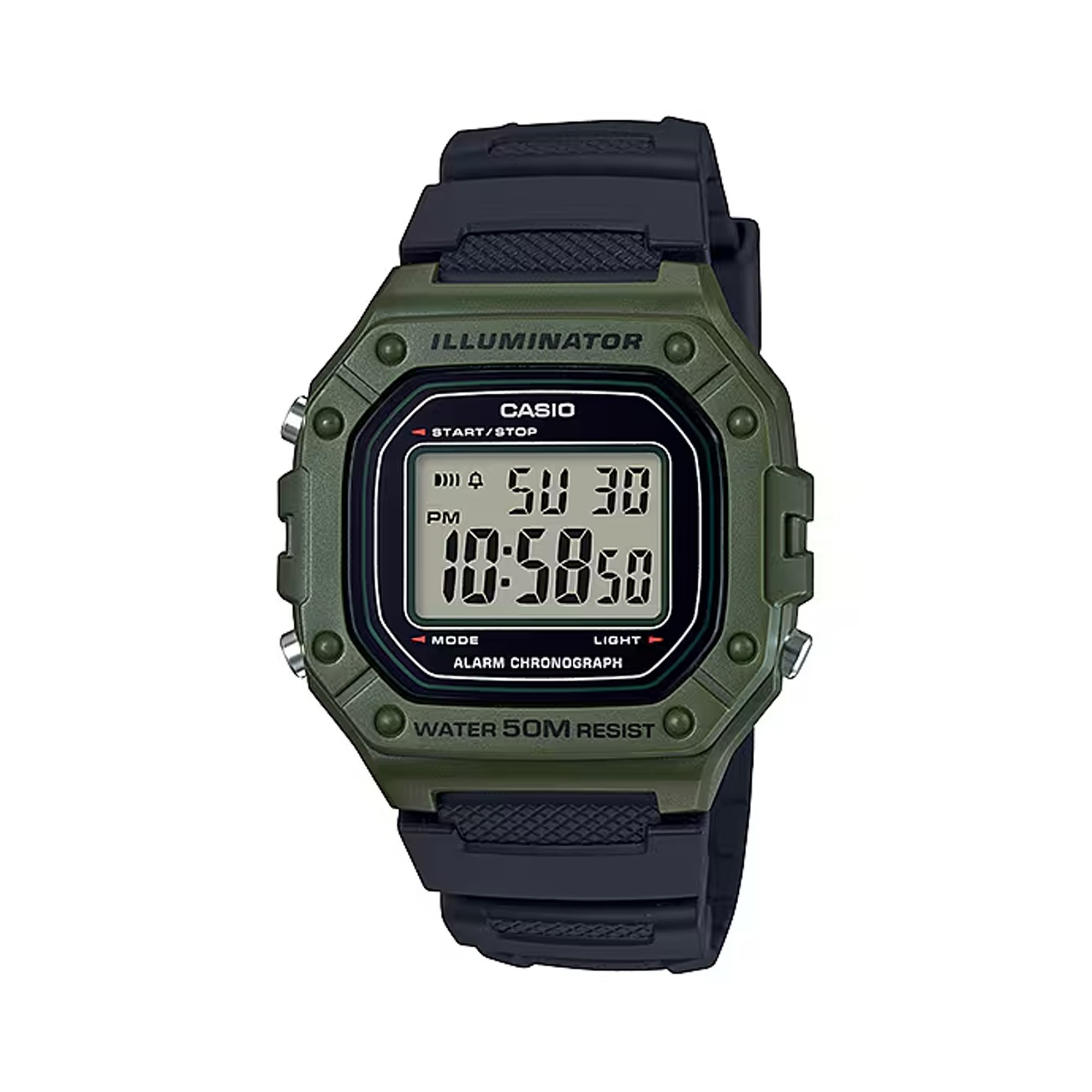Reloj Digital Casio W-218-3AVDF para hombre
