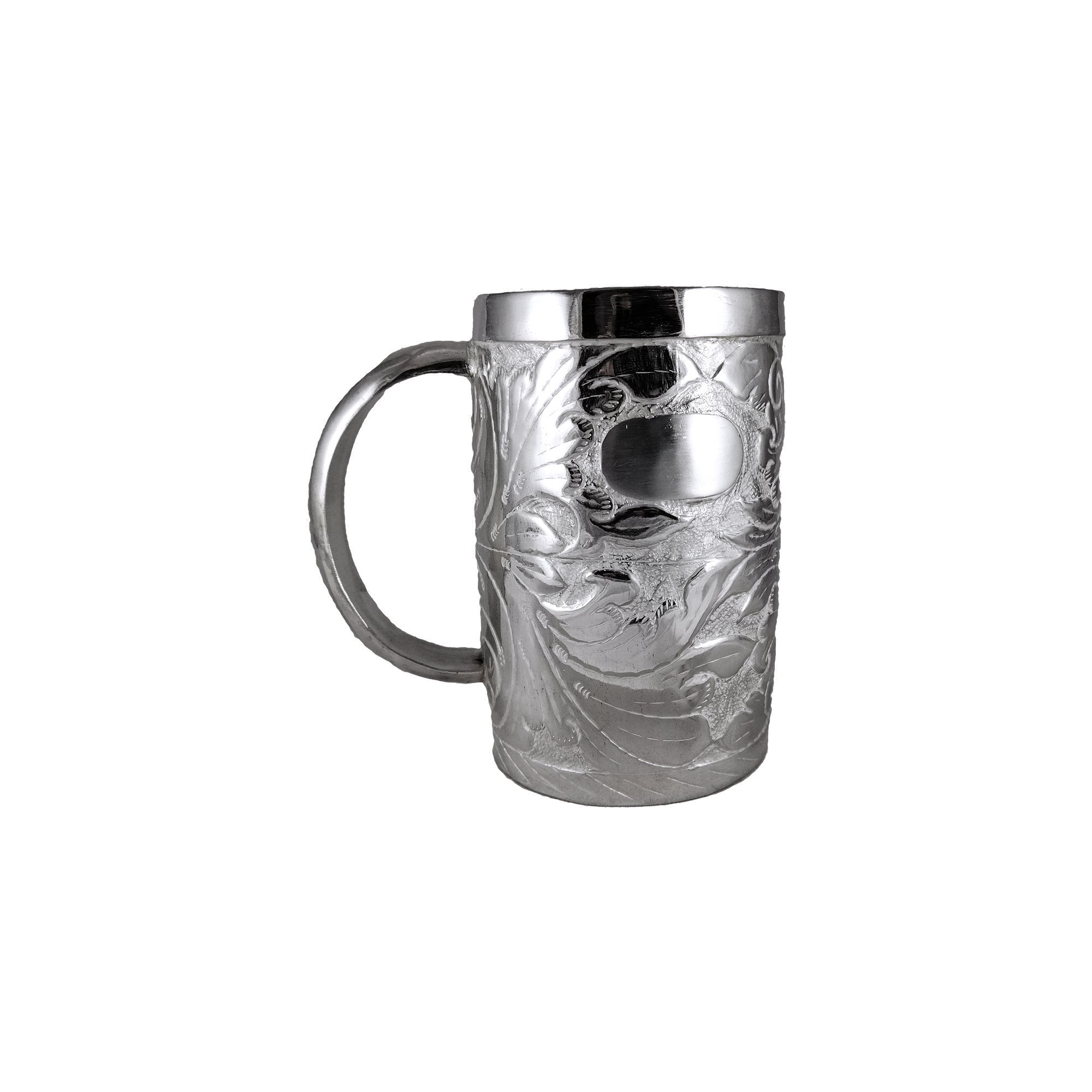 Chopera de plata con detalles