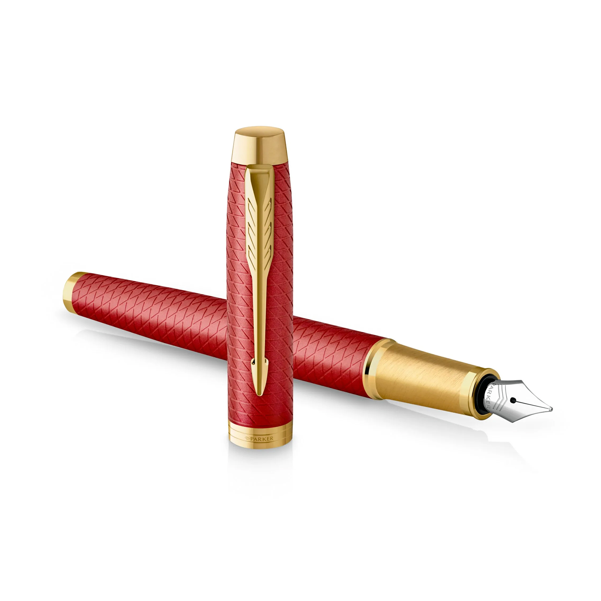 Pluma fuente Parker IM Premium Rojo Mate GT