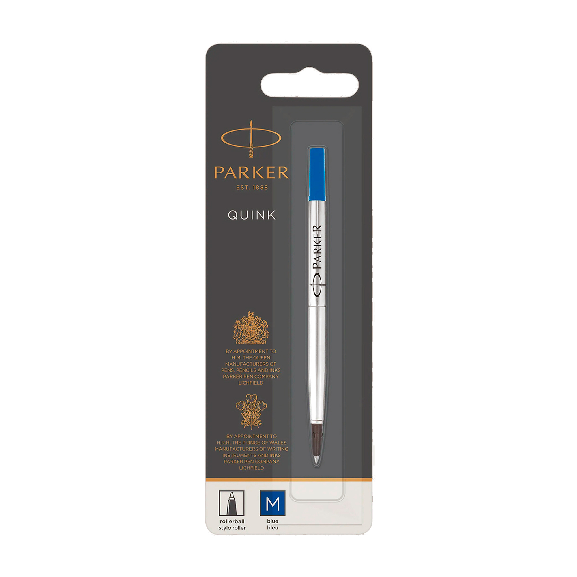 Repuesto Parker Rollerball - M - Azul