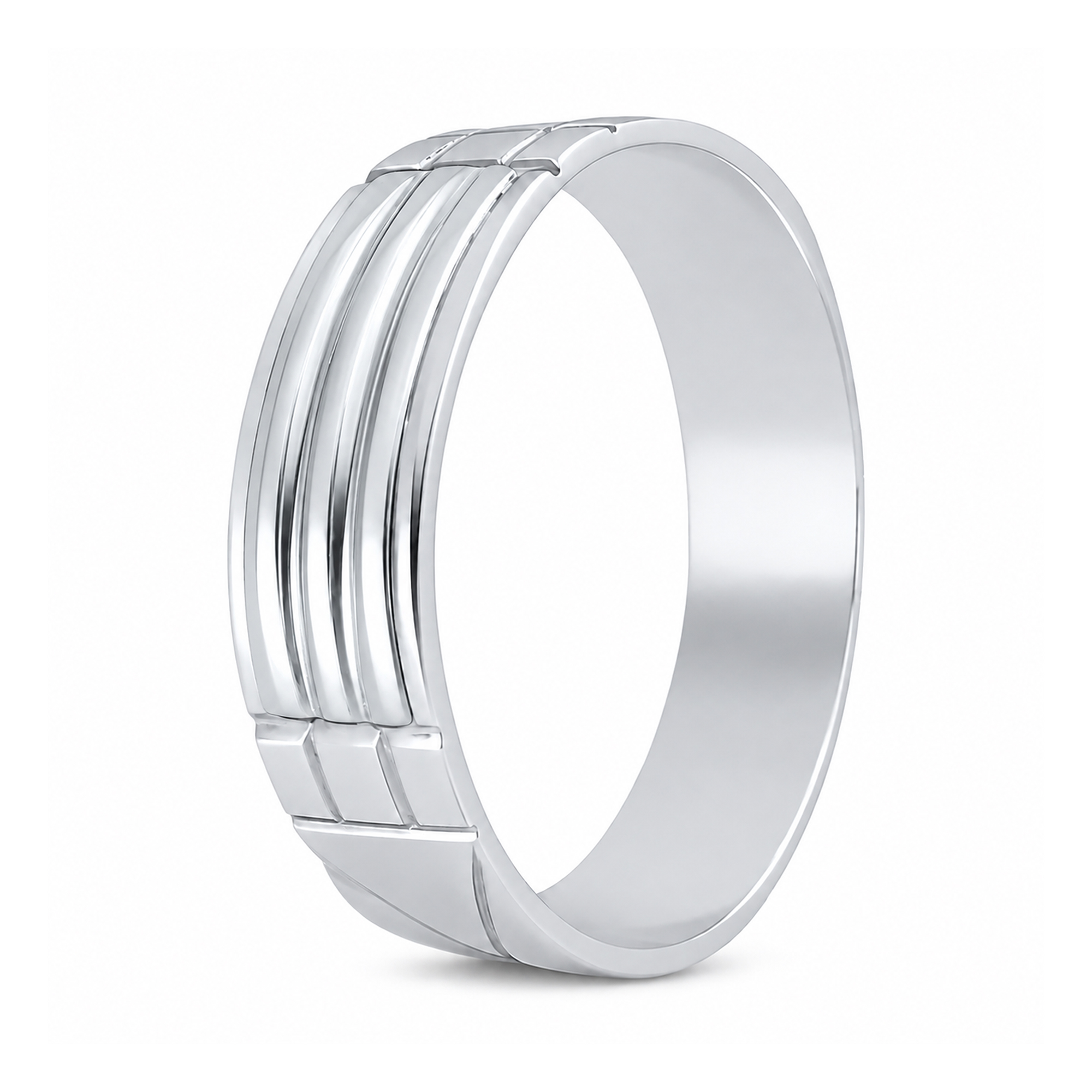 Anillo Atlante clásico de plata nacional